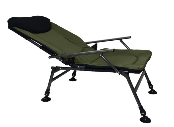 Розкладне крісло рибальське карпове Vario Carp XL для кемпінгу і туризму - Зображення 4
