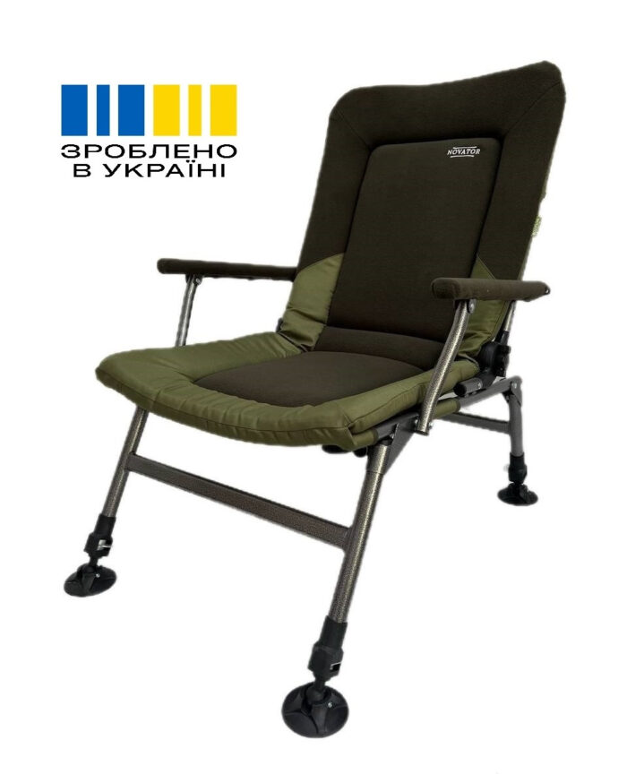 6317779318_w640_h640_6317779318 Розкладне Крісло рибальське карпове Novator SR-13 для кемпінгу і туризму - Зображення 2