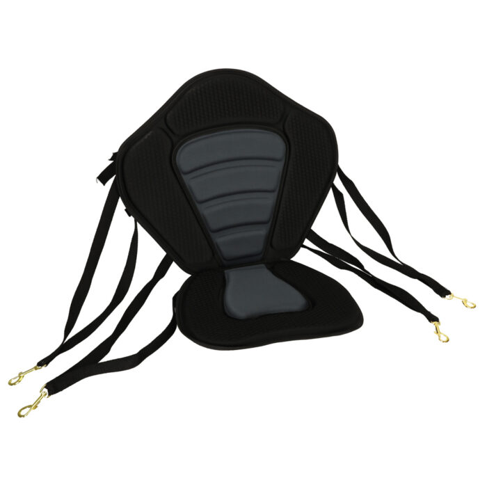 Seat-with-backrest-for-SUP-board-kayak-151259 Сидіння для SUP дошки KX3992 чорно-сіре - Зображення 1
