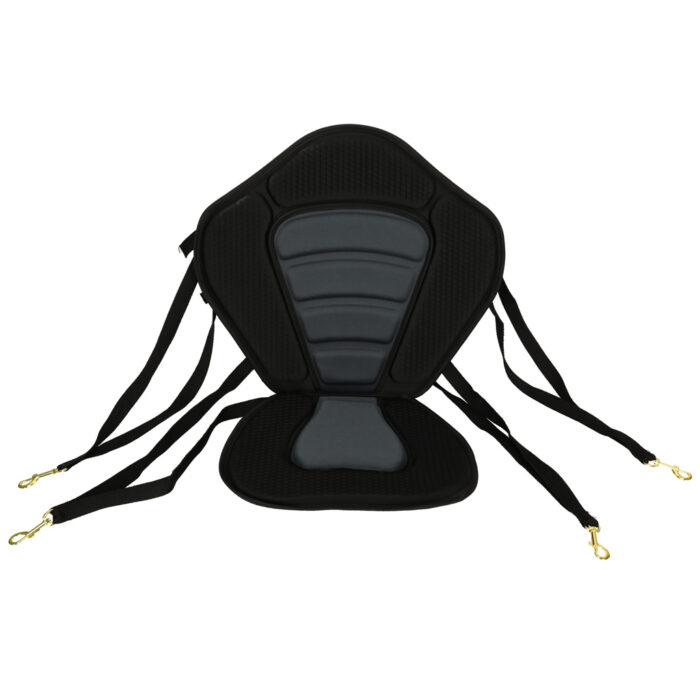 Seat-with-backrest-for-SUP-board-kayak-151260 Сидіння для SUP дошки KX3992 чорно-сіре - Зображення 2