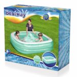 Надувний басейн Bestway прямокутний 201 x 150 см 54005 - Зображення 4