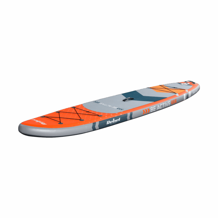 deska-sup-rebel-active-rba4500-pomaranczowa-d5f01a6c6d7844e294cd2dfb8b232371-5d896195 Надувна SUP-дошка Rebel RBA-4500-OR для плавання, комплект весл дроп-стібк 350 см - Зображення 3