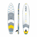 Надувна дошка Rebel SUP з сидінням для плавання, RBA-4501 350 см біло-сіра - Зображення 2