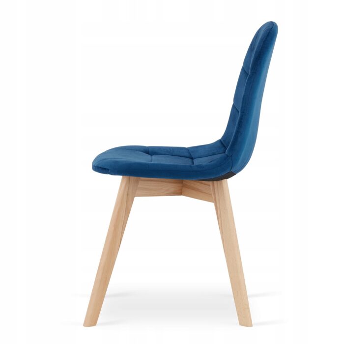 MUFART ALFA 3758 стілець оксамитовий темно-синій (копія) - Зображення 5