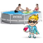 Басейн каркасний 15в1 INTEX 26702 305 х 76 см + машина для створення бульбашок - Зображення 2