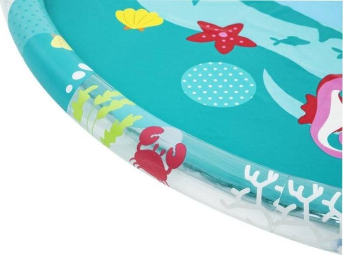 Килимок надувний з розпилювачем Bestway 52487 Sea World, 165 см - Зображення 2