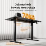 Геймерський стіл SENSE7 Nojo LIGHT 120 см x 60 см ( Black ) - Зображення 4