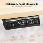 Геймерський стіл SENSE7 Nojo LIGHT 140 см x 70 см ( White , pine) - Зображення 6