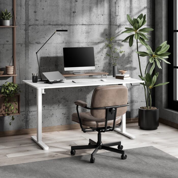 14491003_1_f Геймерський стіл SENSE7 Nojo LIGHT 140 см x 70 см ( White ) - Зображення 2