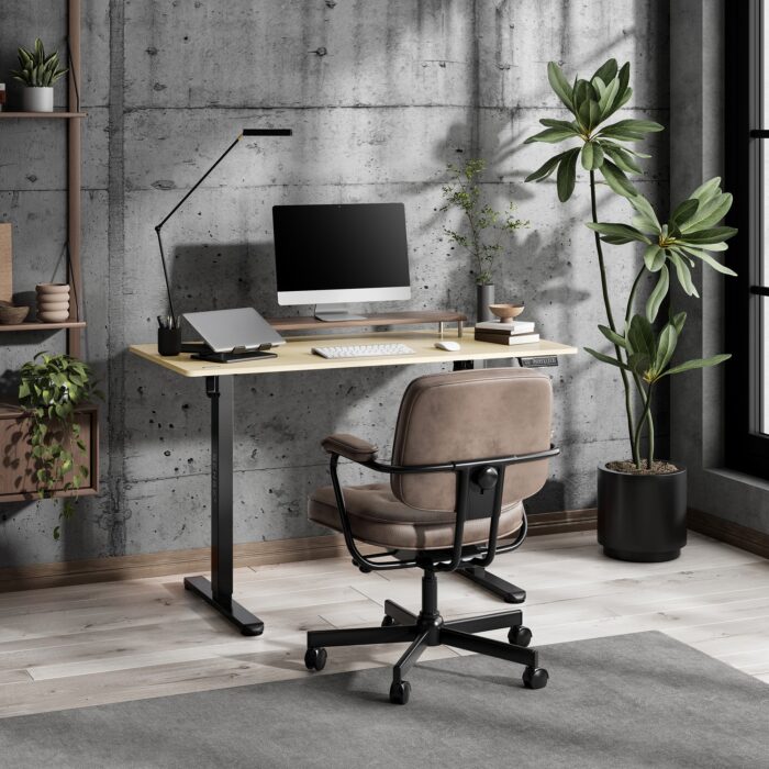 Геймерський стіл SENSE7 Nojo LIGHT 120 см x 60 см ( Black , pine) - Зображення 3