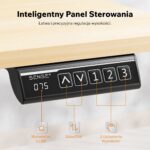 Геймерський стіл SENSE7 Nojo LIGHT 120 см x 60 см ( Black , pine) - Зображення 5