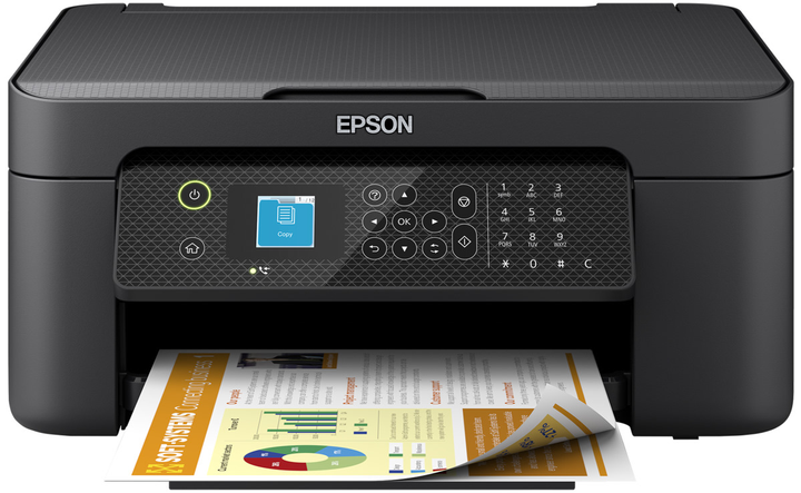 405063921 БФП Epson WorkForce WF-2910DWF чорний - Зображення 1