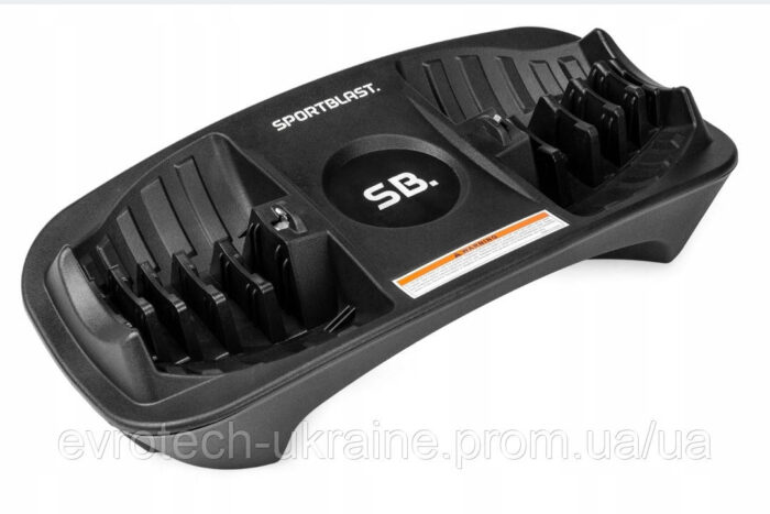 6759690163_w640_h640_gantel-reguliruemyj-s Регульована гантель з покриттям/гумою SPORT BLAST HR 24 1x 24 кг - Зображення 4