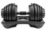 Регульована гантель з покриттям/гумою SPORT BLAST HR 24 1x 24 кг - Зображення 3