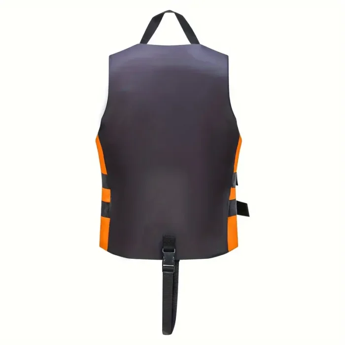 Рятувальний жилет HISEA, L регульований для водних видів спорту помаранчевий - Зображення 5