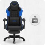 Ігрове крісло Cabro C501 Чорно-синє тканина - Зображення 10