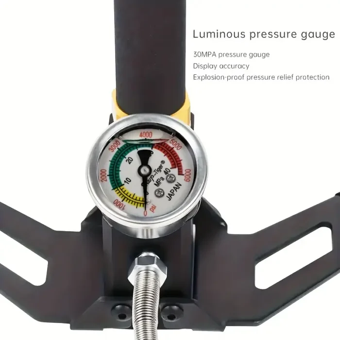 Насос ручний високого тиску PCP 4500 PSI - Зображення 3