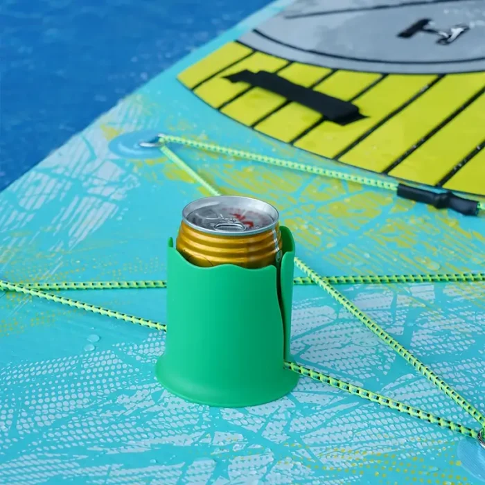 Регульований тримач для напоїв на SUP зелений - Зображення 2