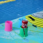 Регульований тримач для напоїв на SUP синій - Зображення 3