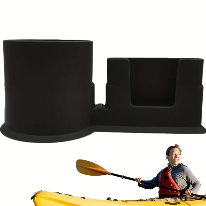e2cfa1c1-1e23-4945-914d-40618eb41f89 Багатофункціональний тримач для напоїв та телефону на SUP чорний - Зображення 1