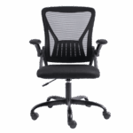 Обертовий стілець KRAKEN чорний з регульованими підлокітниками