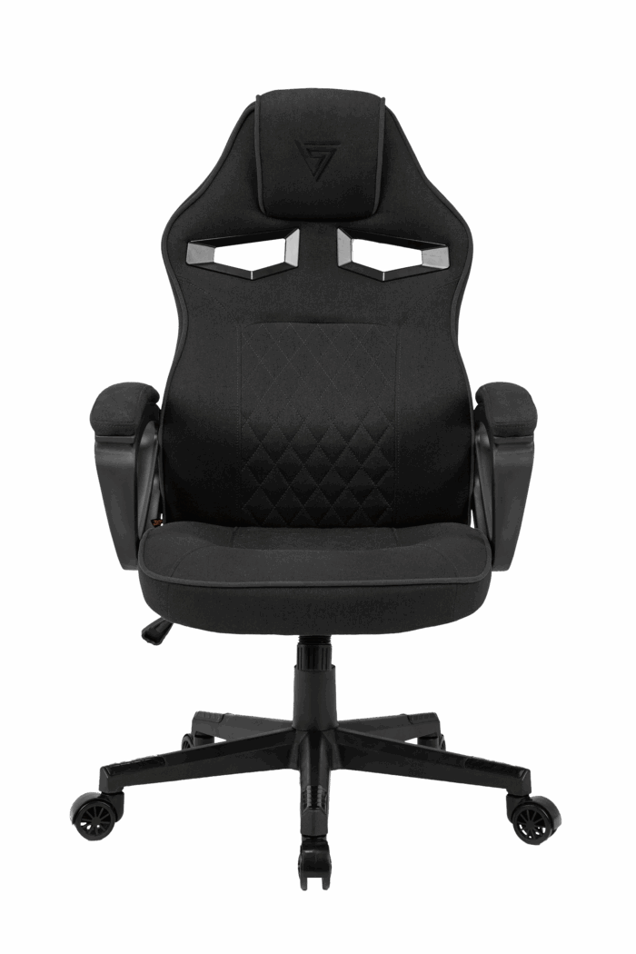 Ігрове крісло Sense7 Knight, чорна тканина - Зображення 6