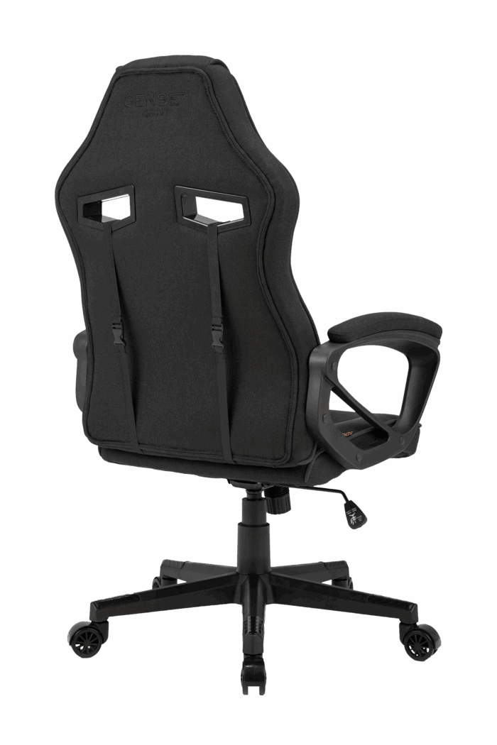 Ігрове крісло Sense7 Knight, чорна тканина - Зображення 4