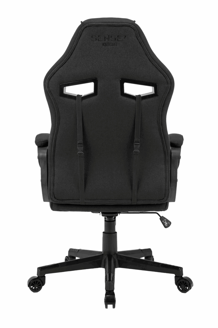 Ігрове крісло Sense7 Knight, чорна тканина - Зображення 5