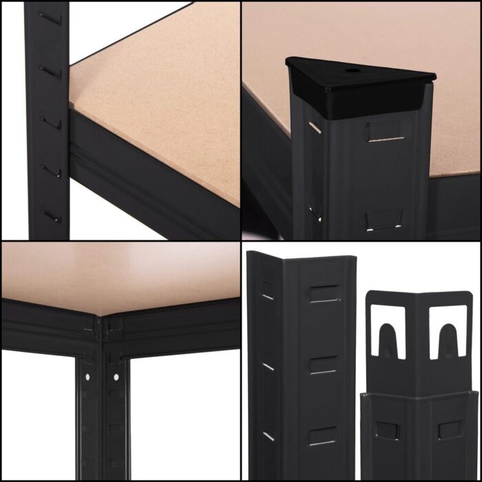 Стелаж металевий SPRINGOS HA5261 5 полиць 150x75x30 см - Зображення 3