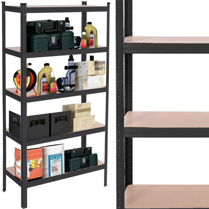 Стелаж металевий SPRINGOS HA5261 5 полиць 150x75x30 см - Зображення 7