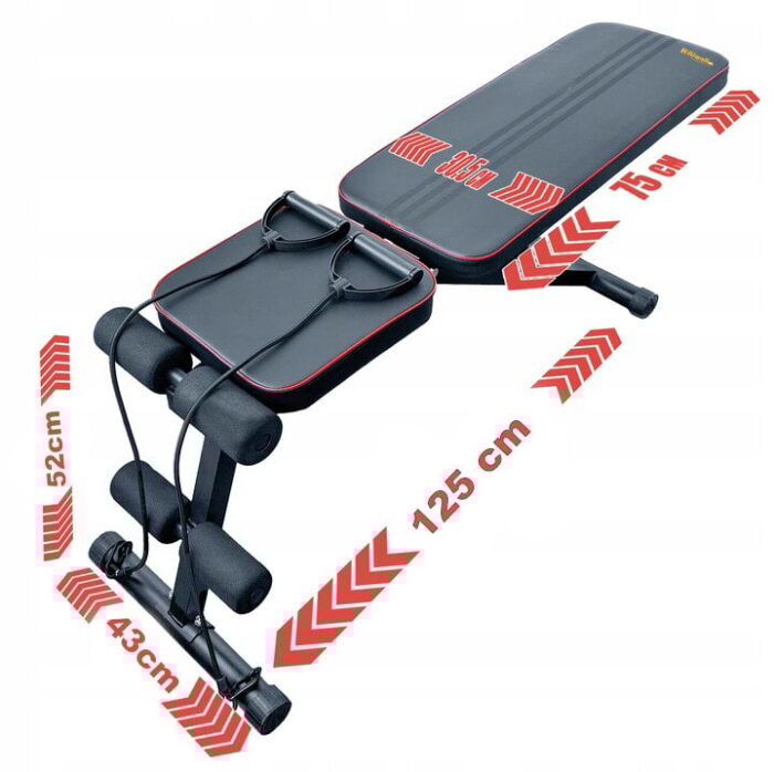 Регульована складна лава для тренувань з нахилом RIWALL PRO HOME RT-01 - Зображення 2