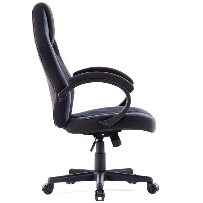 Геймерське крісло Sense7 Prism чорно-синє тканина - Зображення 3