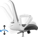 Офісний стілець SENSE7 Sopty біло-сірого кольору - Зображення 3