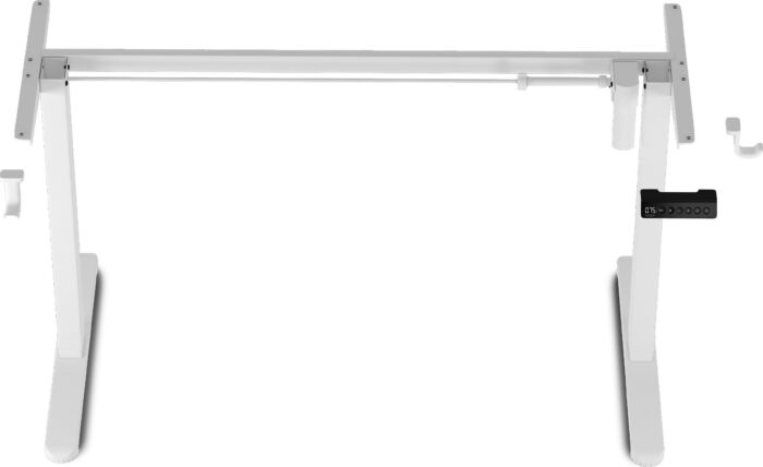 Регульована основа SENSE7 Desk, білого кольору (без стільниці) - Зображення 4
