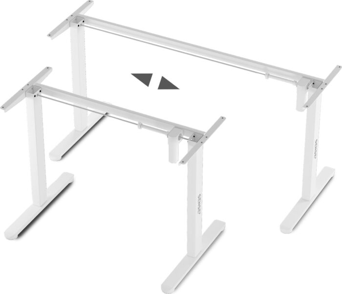 Регульована основа SENSE7 Desk, білого кольору (без стільниці) - Зображення 5