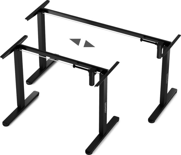 Регульована основа SENSE7 Desk, чорного кольору (без стільниці) - Зображення 5