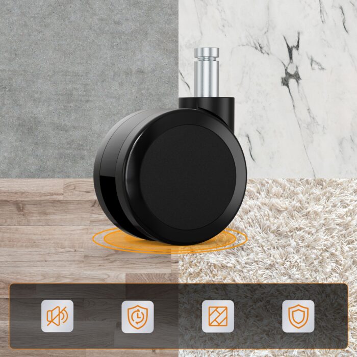 Офісний стілець SENSE7 Revo чорного кольору - Зображення 8