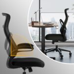 Офісний стілець SENSE7 Revo чорного кольору - Зображення 7