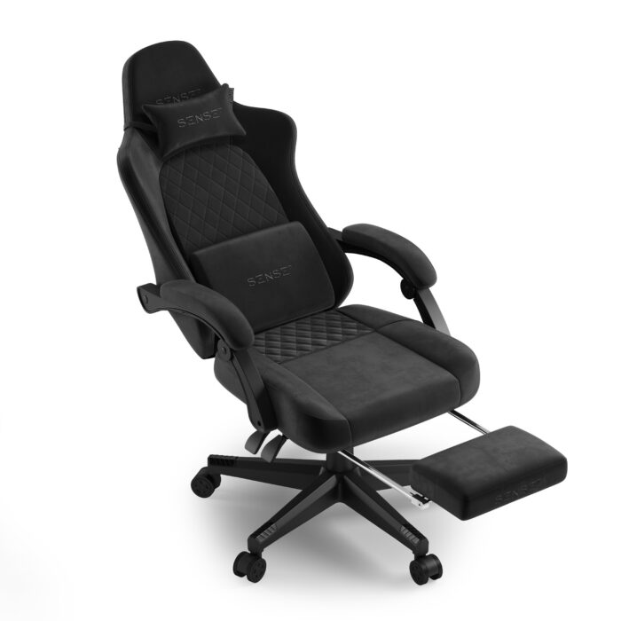 Крісло SENSE7 DEVON, чорна алькантара - Зображення 7