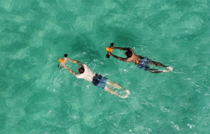 Підводний скутер електричний Geneinno S2 жовтий DPV - Зображення 6