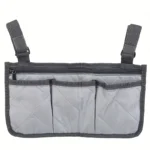 Багатофункціональна рибальська сумка для аксесуарів сіра