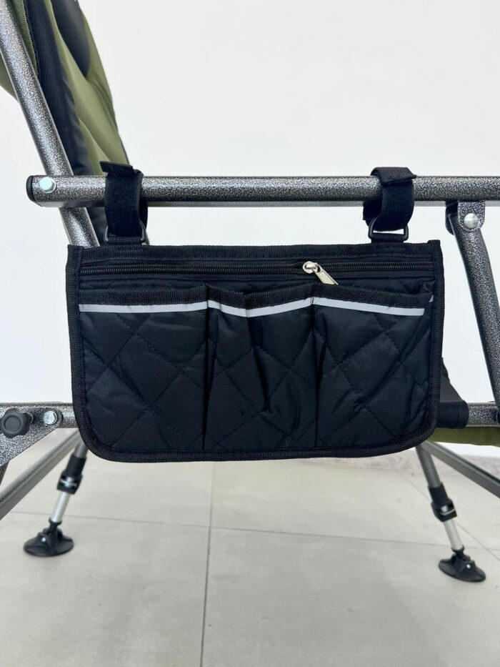 Багатофункціональна рибальська сумка для аксесуарів чорна - Зображення 7