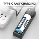 LED Ліхтарик SMILING SHARK M90 22 см для підводного плавання та охоти. - Зображення 2