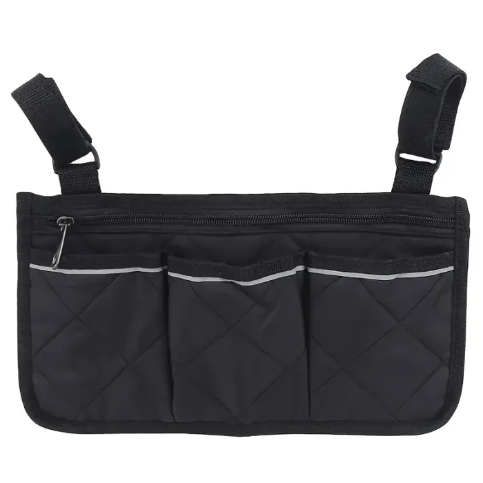 Багатофункціональна рибальська сумка для аксесуарів чорна - Зображення 3