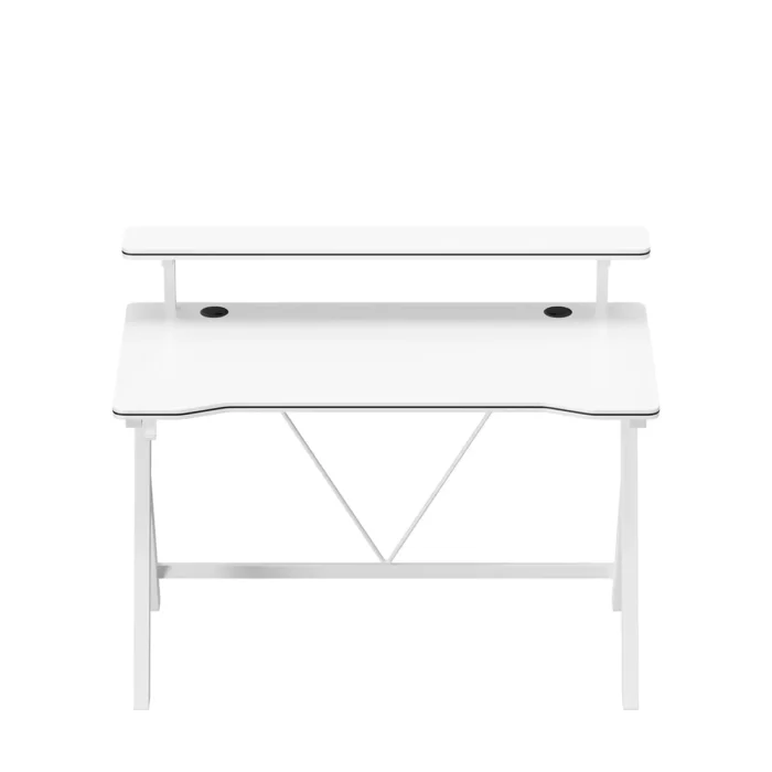 Ігровий стіл з полицею Huzaro 1.9 120 x 56 x 75 см білий - Зображення 9