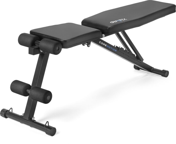 Регульована складна тренувальна лава + ЕСПАНДЕРИ GYMTEK XL400 - Зображення 3