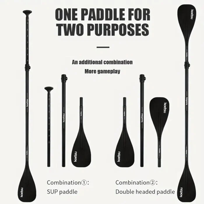 e5dae839-5bad-42fd-b313-980c37512724 Весло двостороннє для SUP дошки KOETSU трьохсегментне - Зображення 3