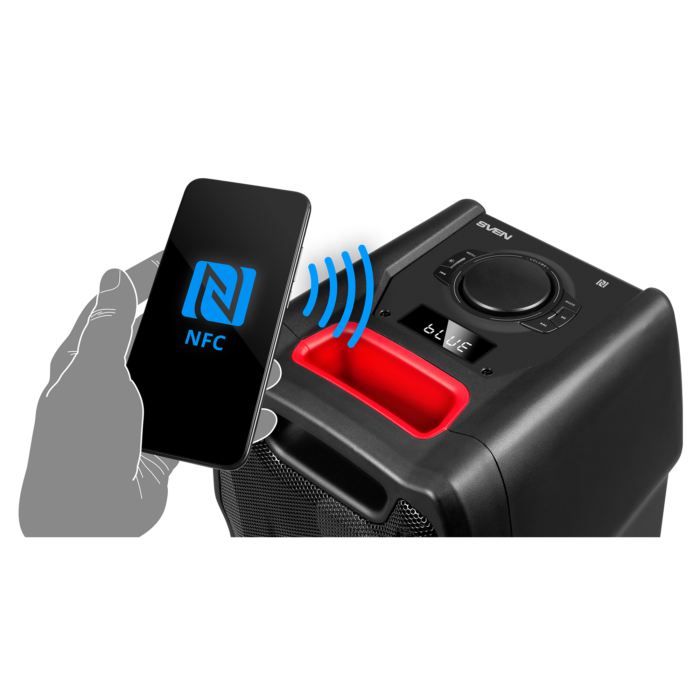 Портативна бездротова Bluetooth-колонка SVEN PS-730 100W TWS - Зображення 8