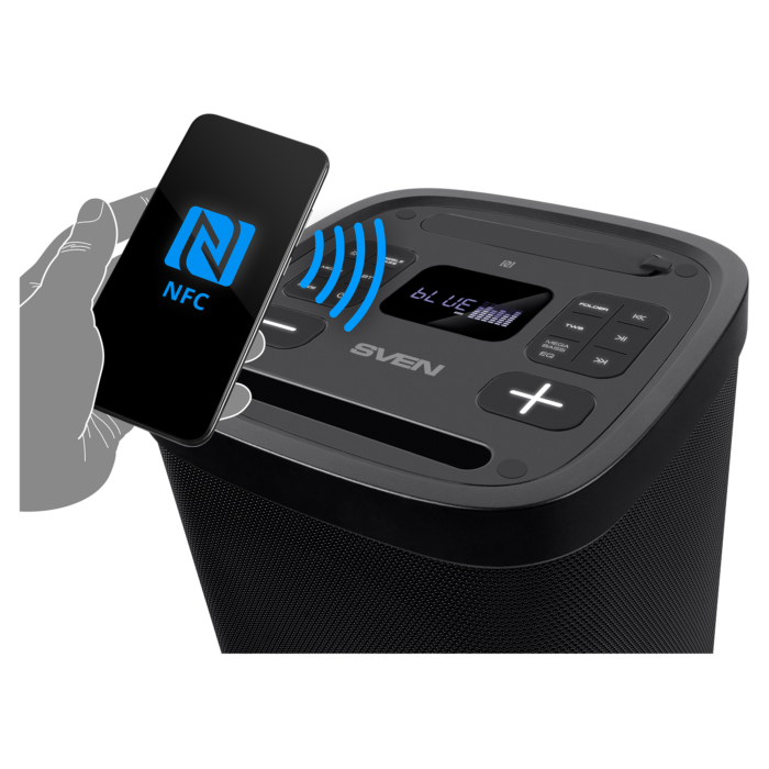 Портативна бездротова Bluetooth-колонка SVEN PS-950 160 Вт TWS FM - Зображення 6