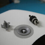 Багатофункціональний адаптер для клапана повітряного насоса для SUP чорний - Зображення 4